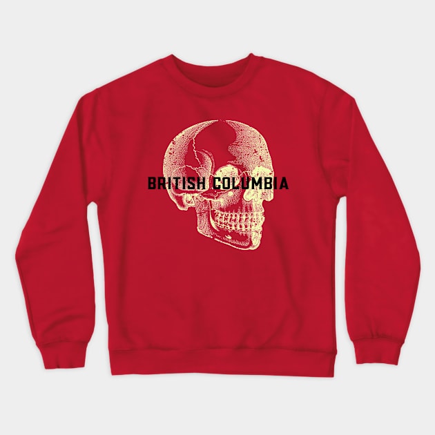 Something Spooky in British Columbia, Canada Crewneck Sweatshirt by Canada Tees